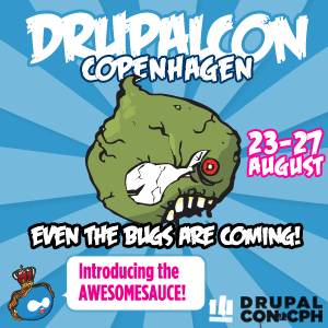 DrupalCon Copenaghen 2010 logo